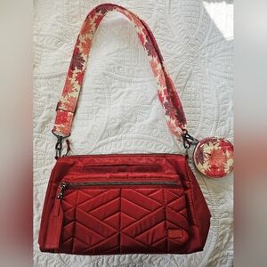 Lug Maple Leaf Stretch Bag With Added Accessories & Faint Flaw